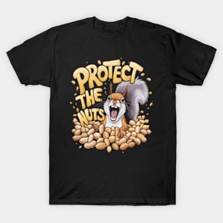 Protect the nuts Funny squirrel T-Shirt